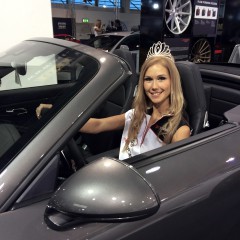 Miss Yokohama an der Auto Zürich Car Show 2015